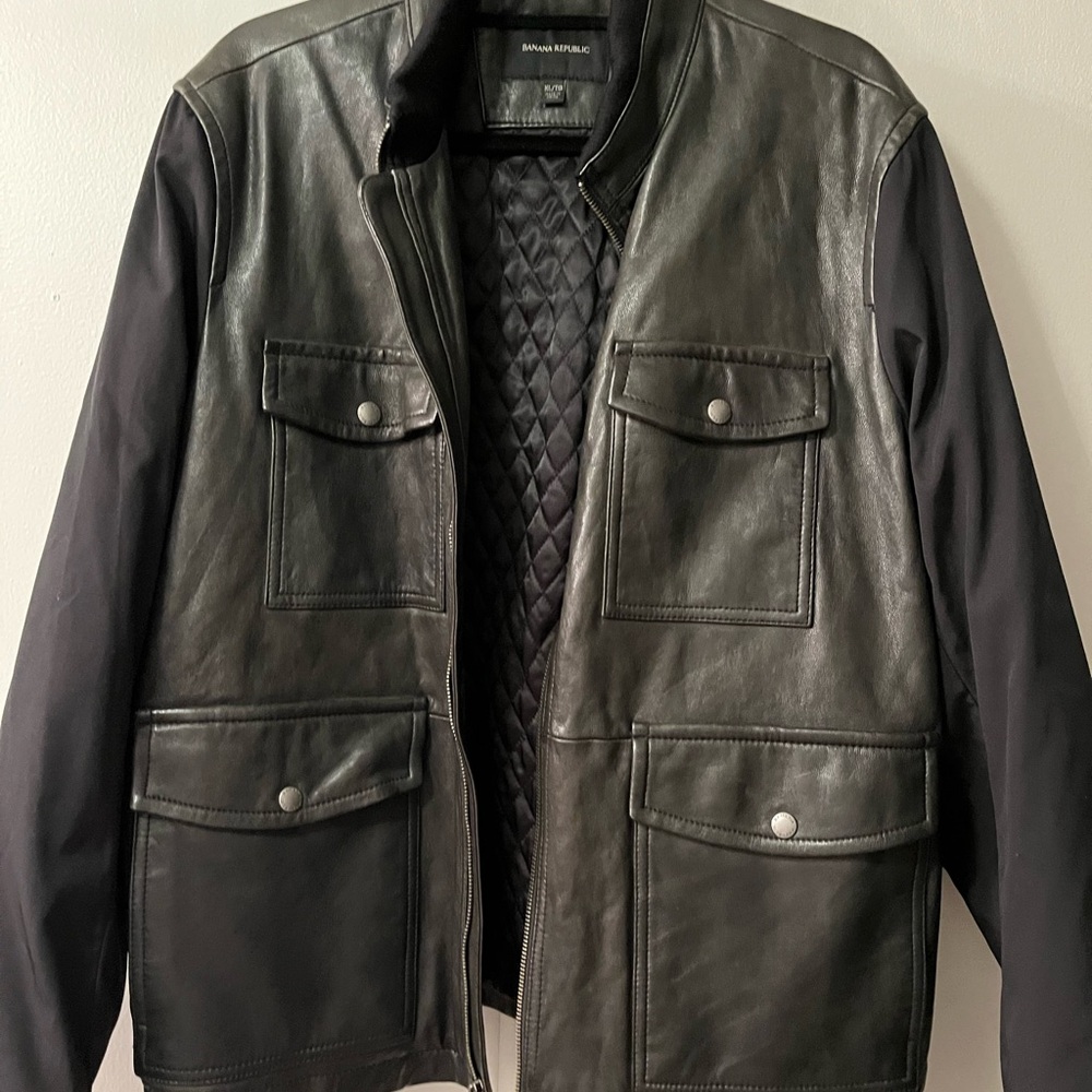 Leather jacket
